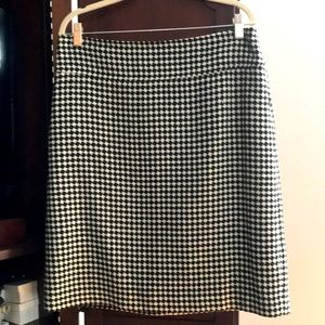 Talbots wool lined A line skirt